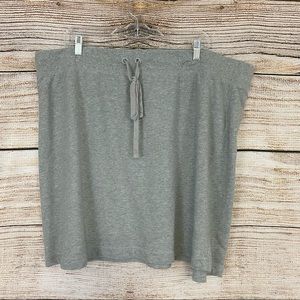 Merona Gray Jersey Skirt